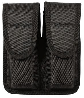 Police Double Molded Nylon Mag holder Pouch Black