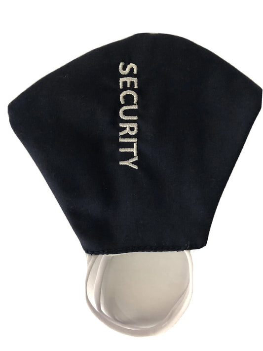 Security Face Mask Triple Layer Security Embroidery for Security Guard Officers